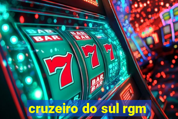 cruzeiro do sul rgm